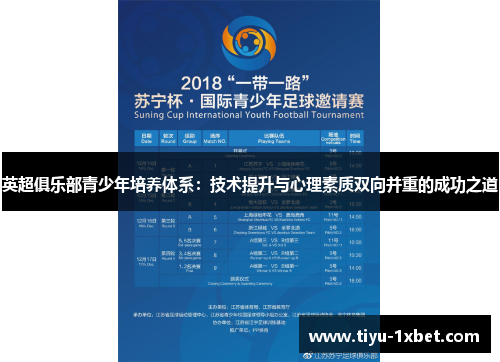 英超俱乐部青少年培养体系:技术提升与心理素质双向并重的成功之道 英超俱乐部青少年培养体系:技术提升与心理素质双向并重的成功之道
